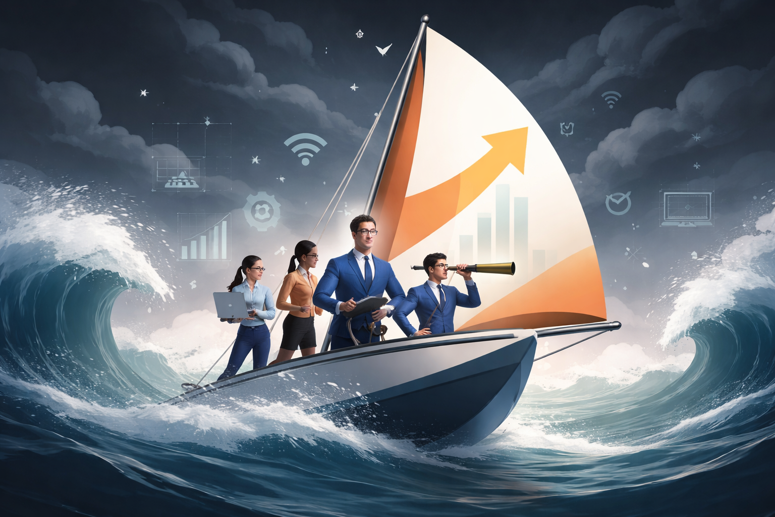 Teknoloji Kasırgasında Rotayı Bulmak: Kurumların Yeni Adaptasyon Sözleşmesi