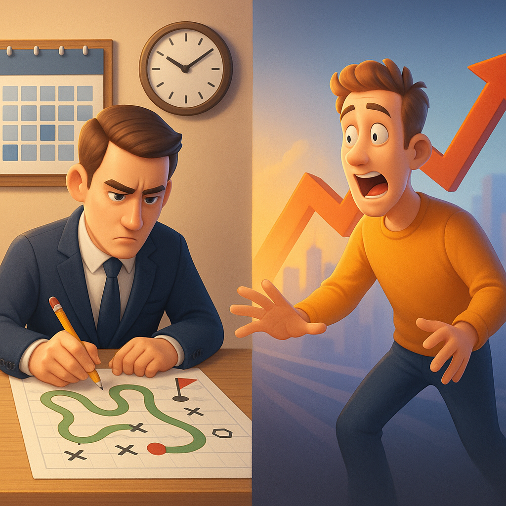 Kurumsal Yaşamda Zıtlıklar –3 | Planlama – Uyum Zıtlığı