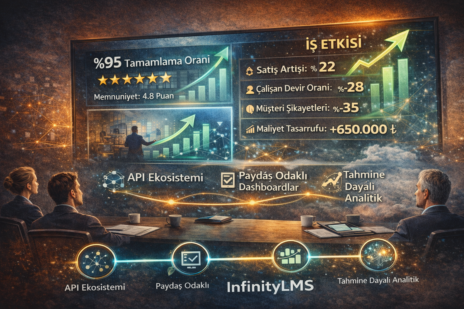 Eğitim ve Gelişim Raporlamasında Devrim: Üst Yönetime "Bitirme Oranı" Değil, "İş Etkisi" Sunun!
